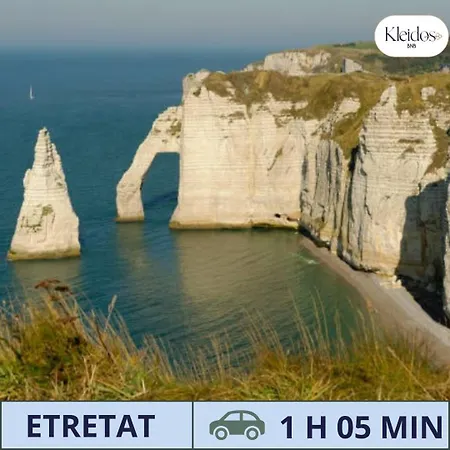 Villa Sublime Longere Le Garden, 10 Voyageurs, 2 Terrasses, Terrain De Basket Triqueville