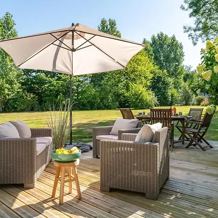 Sublime Longere Le Garden, 10 Voyageurs, 2 Terrasses, Terrain De Basket Villa *